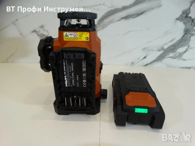 Hilti PM 50 - 22 / Nuron - Мултилинеен лазерен нивелир, снимка 8 - Измервателни инструменти - 53503296
