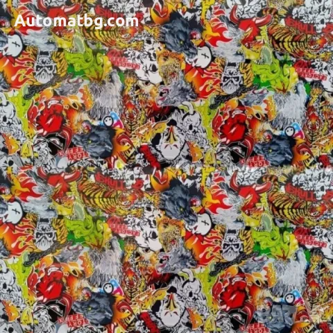 Фолио Automat, Стикер Бомб, 152см