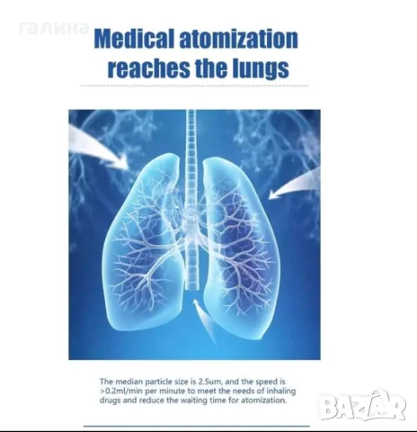 Тих инхалатор за бебета, деца и възрастни , снимка 3 - Медицинска апаратура - 48157827
