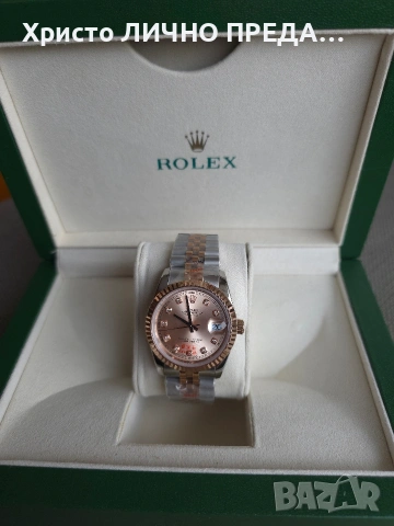 Promotion!Original box 📦!Rolex Datejust 36 mm Rose Gold, снимка 2 - Дамски - 53332561
