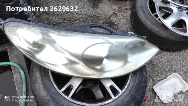 Фар за Пежо 407 десен, снимка 4 - Части - 42142664