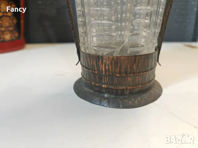 Стара спортна купа/стъкло и мед, снимка 6 - Други ценни предмети - 48200817