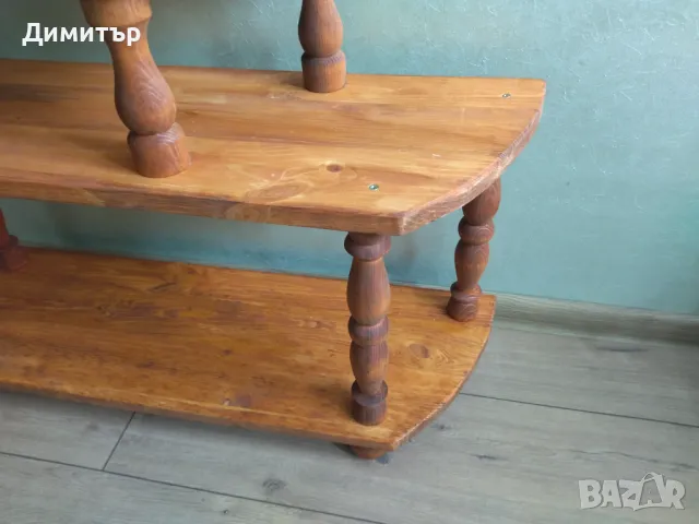 Дървена етажерка !!!, снимка 5 - Декорация за дома - 49811061