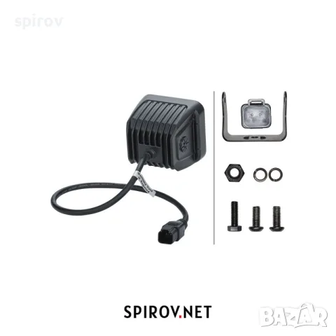 LED фар HELLA Long-range light 12/24V 40W 3000lm 5700K, снимка 3 - Части - 55734219