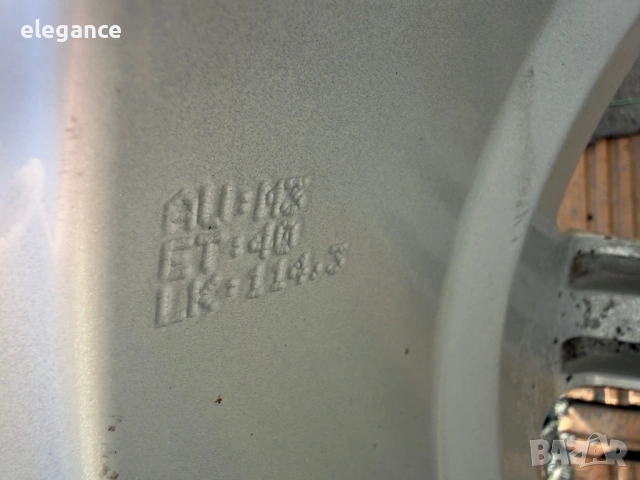 Оригинални алуминиеви джанти с зимни гуми за Mitsubishi Outlander Lancer ASX 5x114,3 16 цола , снимка 7 - Гуми и джанти - 53817227