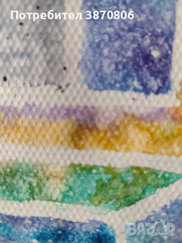 Абстрактна рисунка - Невъзможни елементи №1 - размер А4, снимка 2 - Картини - 42648142