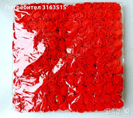 Рози фоам 2см, снимка 6 - Изкуствени цветя - 33945324
