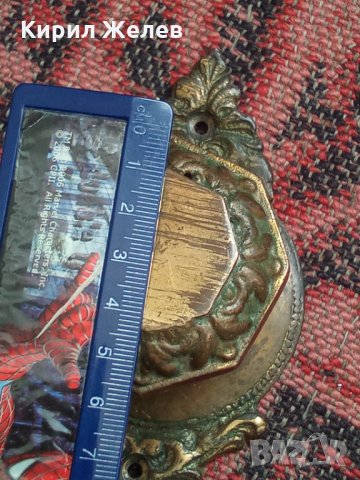 Стара бронзова закачалка 25895, снимка 9 - Декорация за дома - 35689813