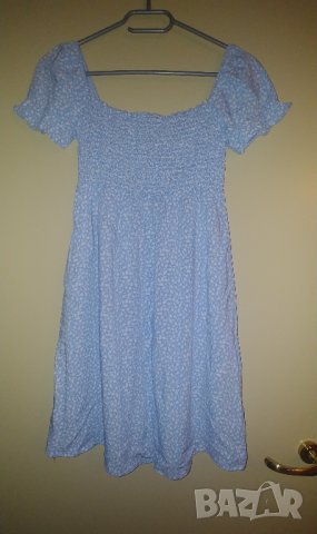 Лятна, ефирна къса рокля, XS размер, снимка 1