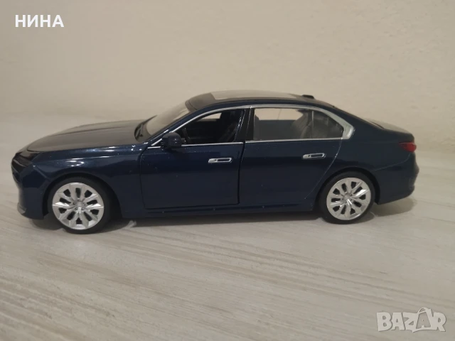 Метална количка BMW i7 !!!, снимка 8 - Колекции - 51043743
