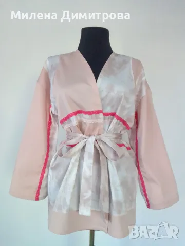 Дамски кимона ръчна изработка , снимка 2 - Сака - 48851828