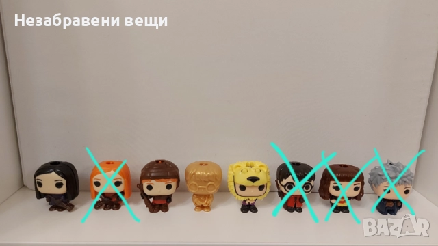 Фигурки Harry Potter Funko Pop и Kinder Surprise (Киндер) , снимка 6 - Колекции - 39413559