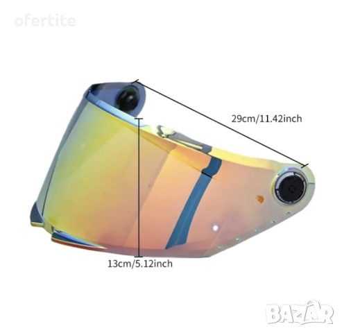 ✅ Визьор Черен 🔝 MT THUNDER 4 SV STINGER 2 , снимка 4 - Аксесоари и консумативи - 51828302