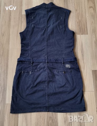 Дамска дънкена рокля G star - XL , снимка 2 - Рокли - 41493230