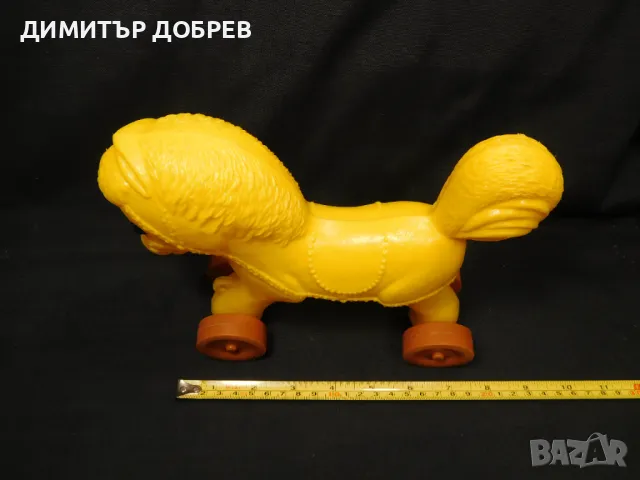 СТАРА РЕТРО СОЦ СССР ПЛАСТМАСОВА ИГРАЧКА КОНЧЕ , снимка 5 - Антикварни и старинни предмети - 49736804