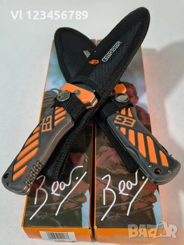 Нож Gerber Bear Grylls  125х250 мм, снимка 3 - Ножове - 53748622