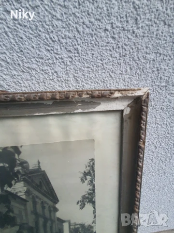 Рамкирана снимка от 60те години на стария Шумен , снимка 3 - Антикварни и старинни предмети - 51171805