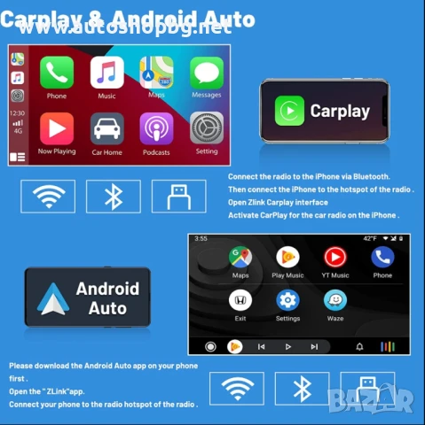 Skoda Fabia 2008-2014 Car Radio Stereo Autoradio Frame 10'' Автомобилен DVD плейър, снимка 4 - Аксесоари и консумативи - 50930733