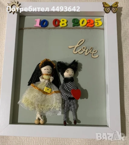 Куклички от макраме за декорация, снимка 2 - Други - 50554219