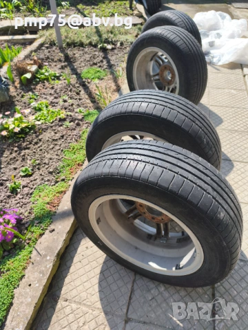 Алуминиеви джанти с гуми , снимка 6 - Гуми и джанти - 53850695