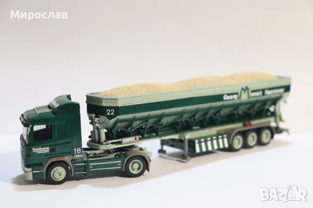 HERPA 1:87 H0 SCANIA ТИР КАМИОН ИГРАЧКА КОЛИЧКА МОДЕЛ, снимка 8 - Колекции - 50767151