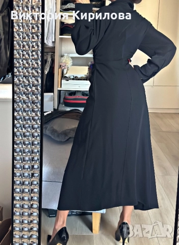 Ефектна дълга  риза Zara, снимка 5 - Ризи - 38343924