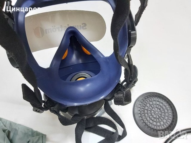 SUNDSTROM SR200 Целолицева маска с въздухоподаване или филтър, снимка 5 - Други машини и части - 40347754