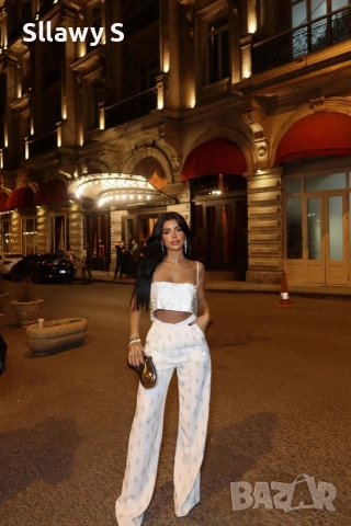Бял панталон, снимка 3 - Панталони - 52563821