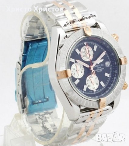 Мъжки луксозен часовник Breitling Chronomat Evolution, снимка 3 - Мъжки - 41761425