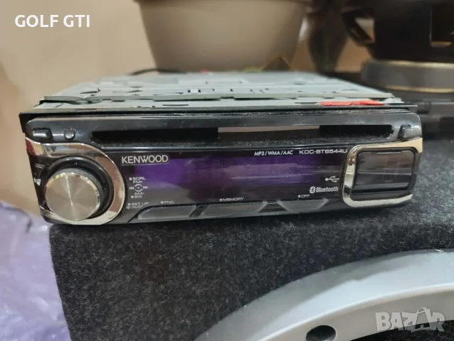 CD плейър Kenwood  с вграден Bluetooth ЦЯЛ ЗА ЧАСТИ, снимка 3 - Ресийвъри, усилватели, смесителни пултове - 55710140