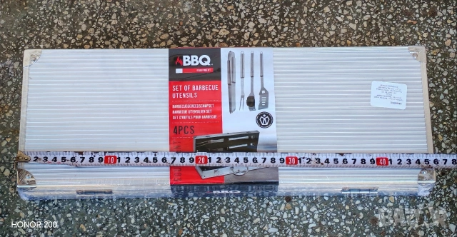 Прибори за барбекю комплект с куфарче. , снимка 4 - Скари - 53658172