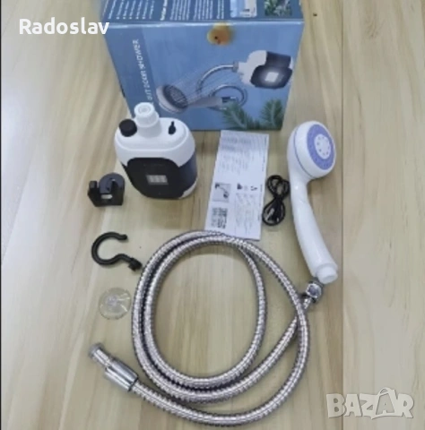 Преносим душ с батерия, снимка 7 - Палатки - 53224516