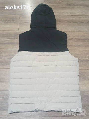 Мъжки елек - черно и бежово, снимка 2 - Спортни дрехи, екипи - 53123284