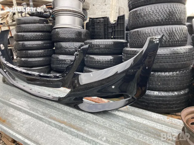 Предна броня Mercedes W222 S-Class 2013-2017г. A2228800147. Оригинална. , снимка 2 - Части - 49645910