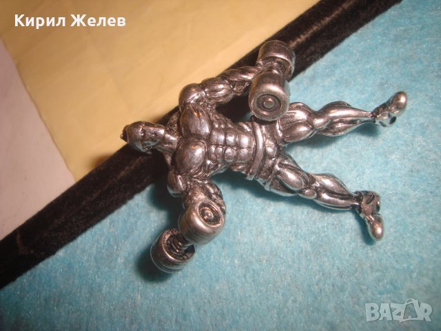 ШВАРЦЕНЕГЕР - ПОСРЕБРЕНА МЕТАЛНА ФИГУРКА на КУЛТУРИСТ ШАМПИОН БОДИБИЛДИНГ НЕ я ЛОВИ МАГНИТ! 26432, снимка 10 - Колекции - 34792812