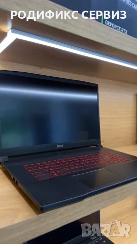 Геймърски лаптоп MSI Katana GF76 — i5, GTX 1650, 16GB RAM, 1TB SSD, 144Hz, снимка 2 - Лаптопи за игри - 55769406