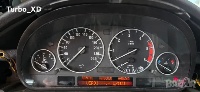 Продавам дизелово табло с голям борд за BMW E39, снимка 2 - Части - 50352982