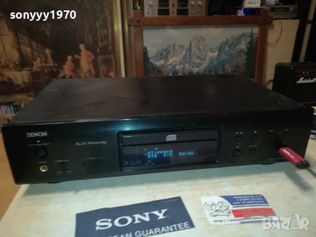 DENON DCD-710AE-USB/CD-ВНОС SWEDEN LNV1709231542, снимка 3 - Ресийвъри, усилватели, смесителни пултове - 42221457