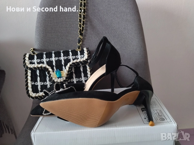 Чисто нови обувки+подарък Чанта, снимка 3 - Дамски ежедневни обувки - 52662391