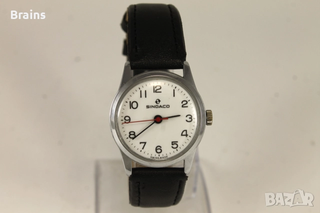 1960's SINDACO Швейцарски Ръчен Часовник , снимка 2 - Антикварни и старинни предмети - 52865319