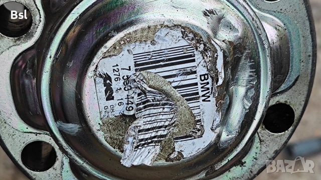 бмв е90 е91 заден ляв шенкел главина, снимка 2 - Части - 52884107