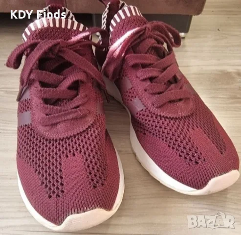 Дамски Adidas бордо 38 номер , снимка 7 - Маратонки - 56165000