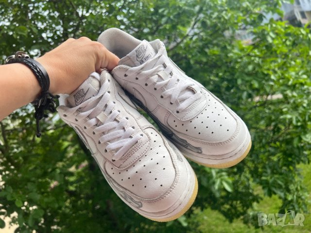 Nike Air Force 1 Low Skeleton Halloween — номер 40, снимка 3 - Маратонки - 41002456