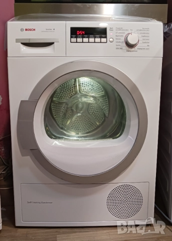 Кондензна сушилня с термопомпа  BOSCH Serie 4 - 8 кг, снимка 10 - Сушилни - 52391886