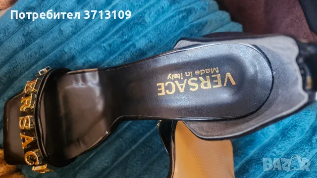 Нови дамски сандали VERSACE ,No 40, снимка 11 - Сандали - 49404796