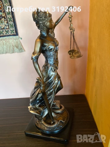 Статуетка Темида, снимка 3 - Статуетки - 50459714
