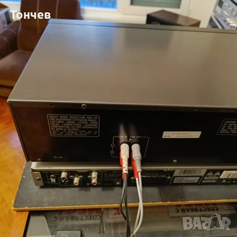 Триглав касетъчен дек Technics RS-BX606, снимка 9 - Декове - 50764294
