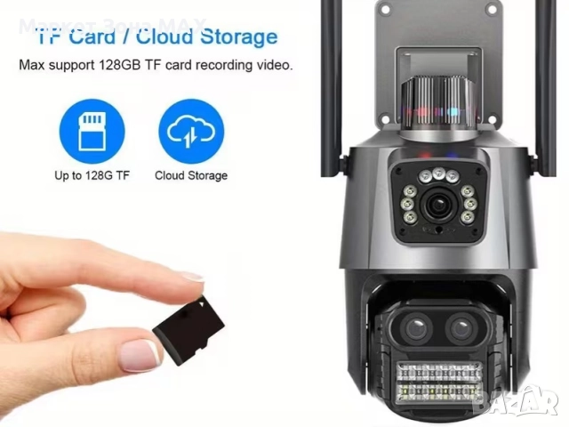 Ултра HD IP Камера с AI Детекция и 8X Увеличение – За Вашата Сигурност 24/7, снимка 15 - IP камери - 52867138