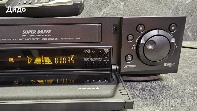 Panasonic NV-HS950 с нормални следи от употреба., снимка 6 - Плейъри, домашно кино, прожектори - 55963696