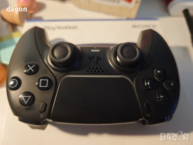 Безжичен геймпад Sony PS5 DualSense, Черен/Midnight Black